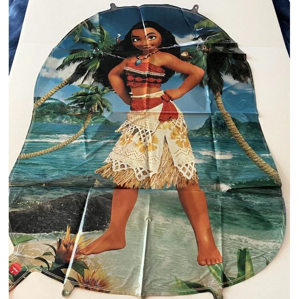 Moana Birthday Party Supplies Foil Balloon Bouquet Decoration, Birthday